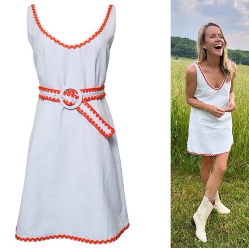 Masons’s daughter (by the avenue) sky blue mini dress